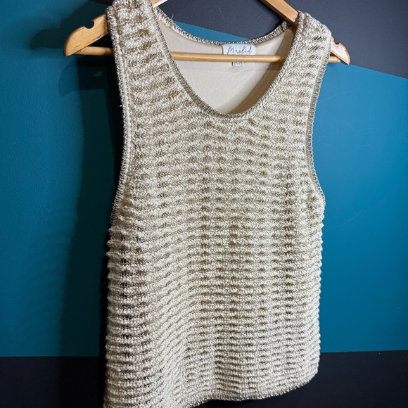 Marled Cream Knit Top - Picture 2 of 9
